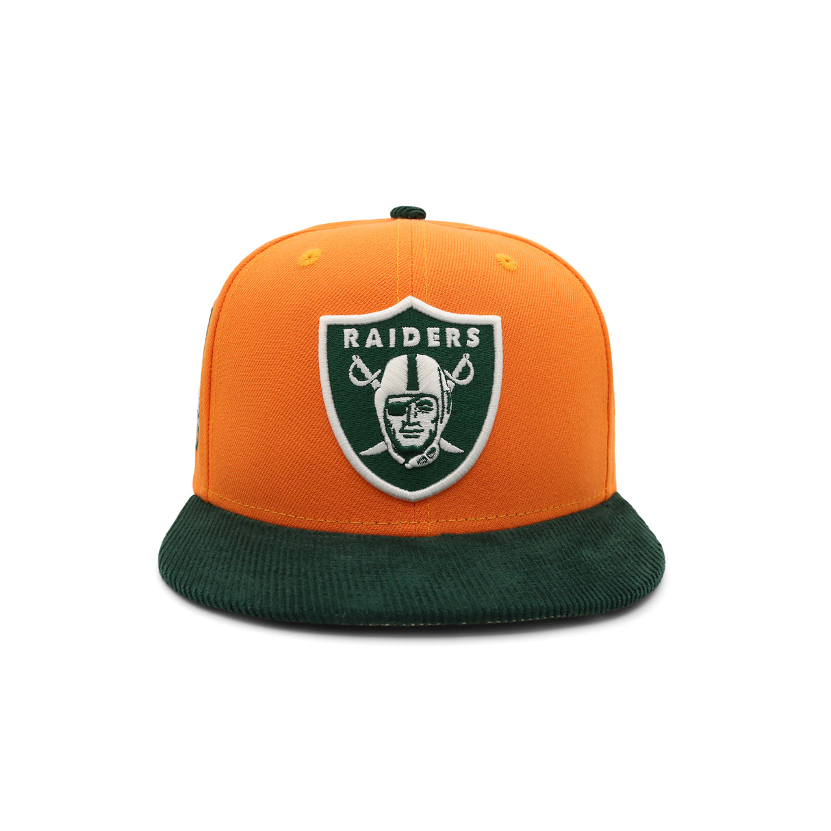 Las Vegas Raiders Orange Forest Cord 59FIFTY Fitted