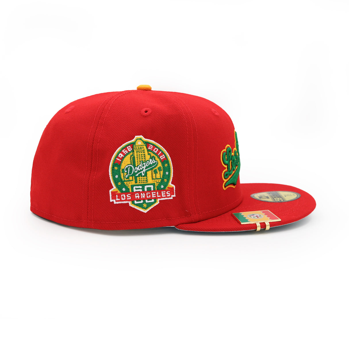 Los Angeles Dodgers City Flag Red 59FIFTY