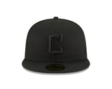 Cleveland Guardians  Blackout Basic 59FIFTY Fitted