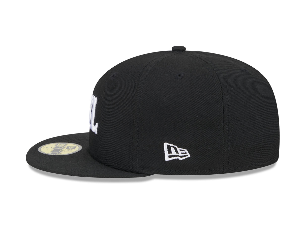 St. Louis Cardinals Black STL 59FIFTY Fitted