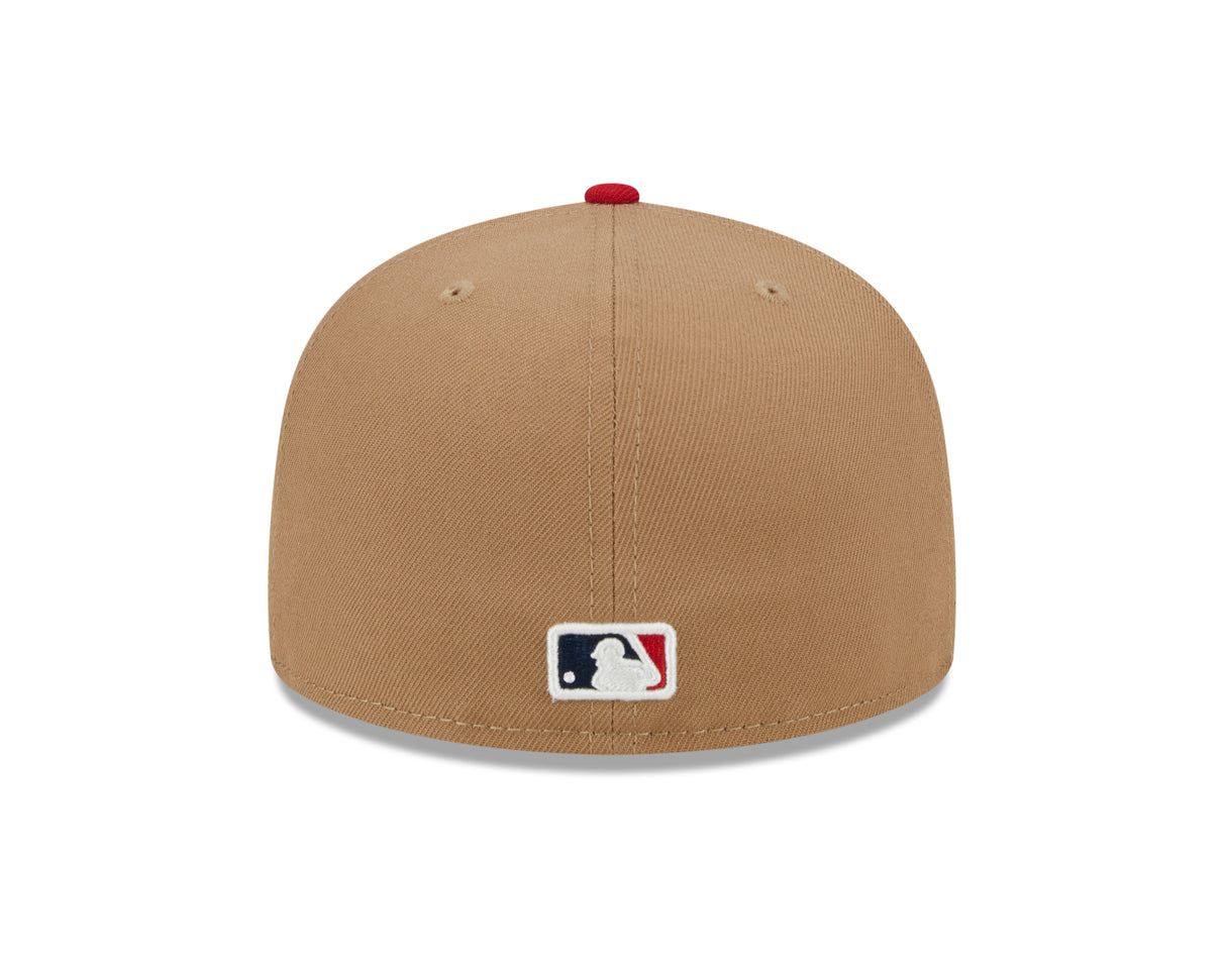 St. Louis Cardinals Red Camel 59FIFTY Fitted