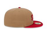 St. Louis Cardinals Red Camel 59FIFTY Fitted