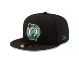 Boston Celtics Black 59FIFTY Fitted