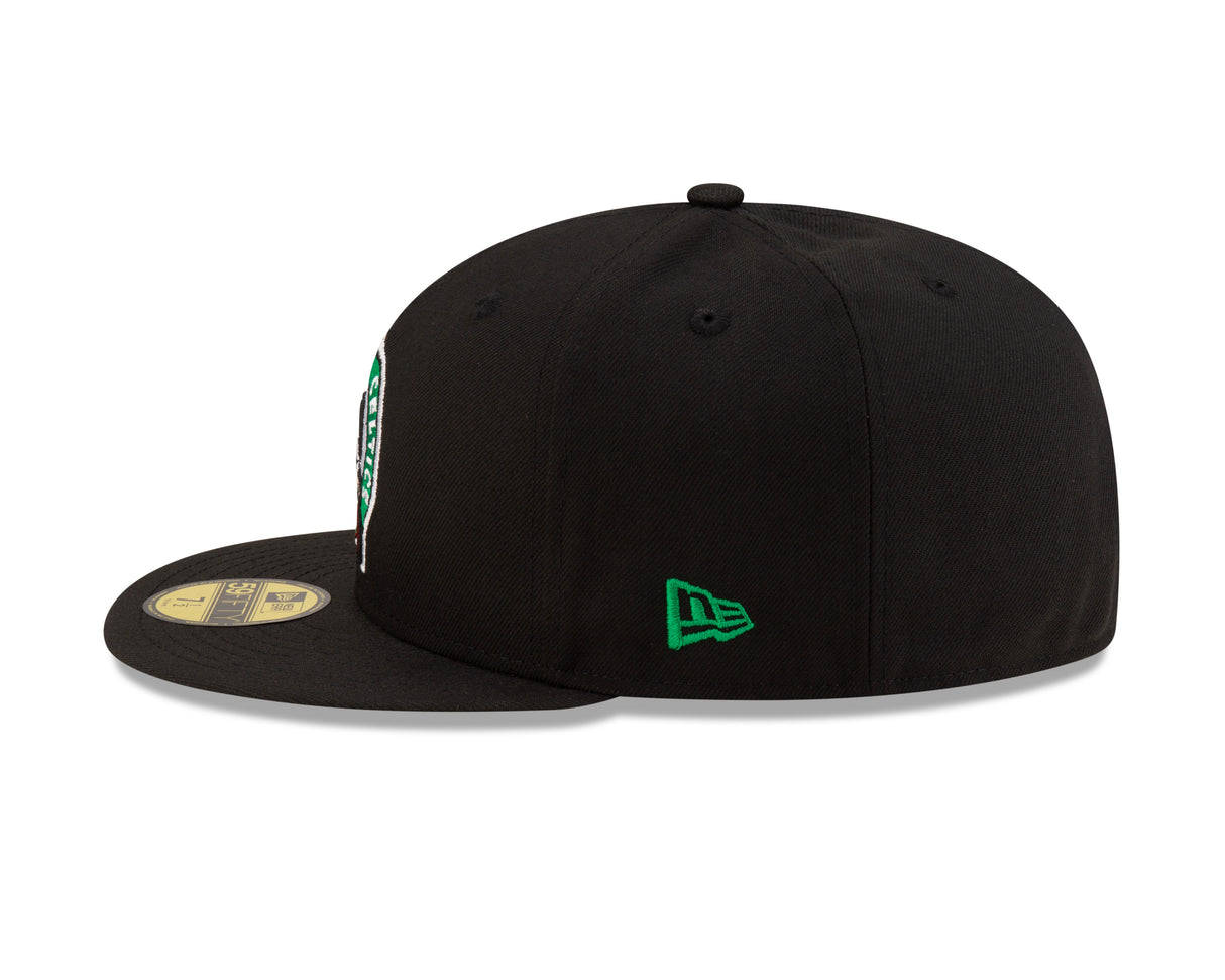 Boston Celtics Black 59FIFTY Fitted