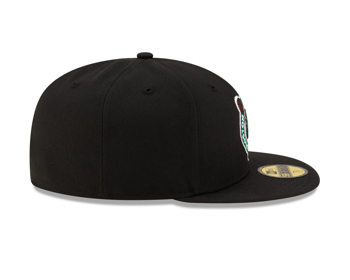 Boston Celtics Black 59FIFTY Fitted