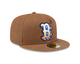 Boston Red Sox Canvas Camel 59FIFTY Fitted