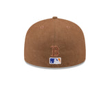 Boston Red Sox Canvas Camel 59FIFTY Fitted