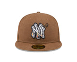 New York Yankees Canvas Camel 59FIFTY Fitted