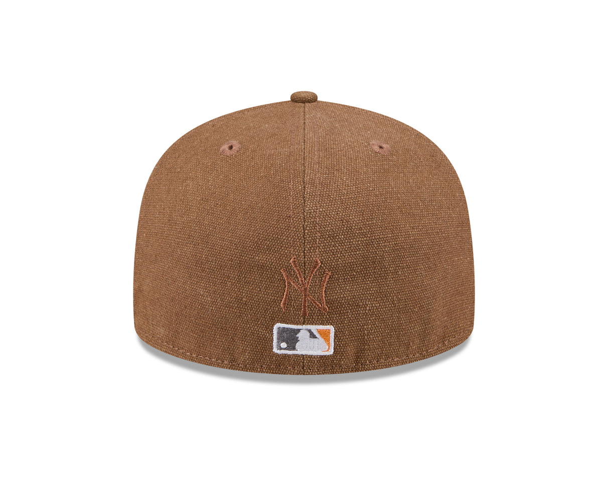 New York Yankees Canvas Camel 59FIFTY Fitted