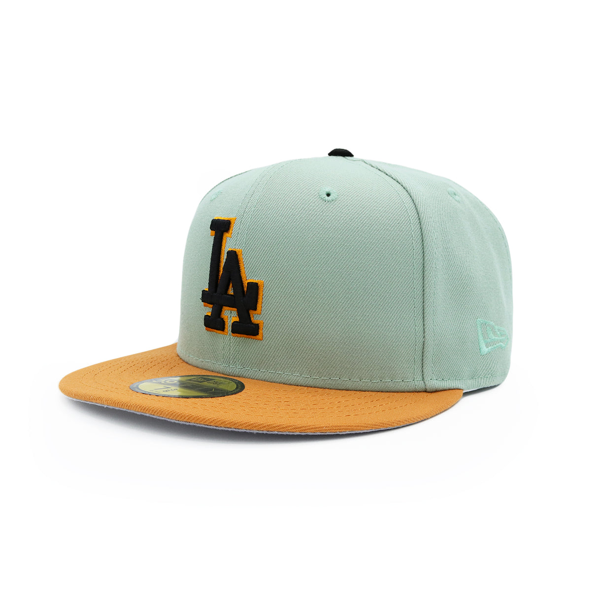 Los Angeles Dodgers LA Sage Camel Side Patch 59FIFTY Fitted