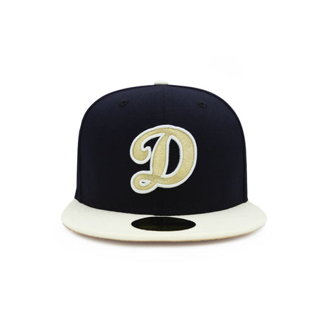 Los Angeles Dodgers Gold D Navy 59FIFTY Fitted