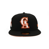 Los Angeles Angels Black Flame 59FIFTY Fitted