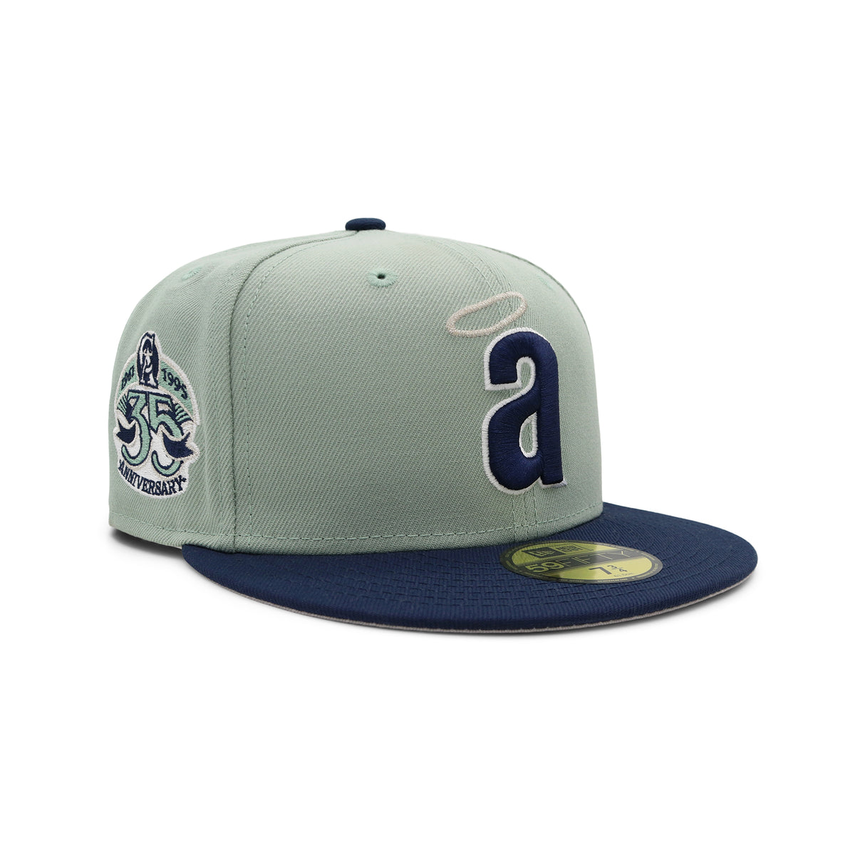 Los Angeles Angels Sage Halo A 59FIFTY Fitted