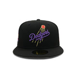 Los Angeles Dodgers Purple Heat 59FIFTY Fitted