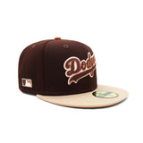 Los Angeles Dodgers Mocha 59FIFTY Fitted