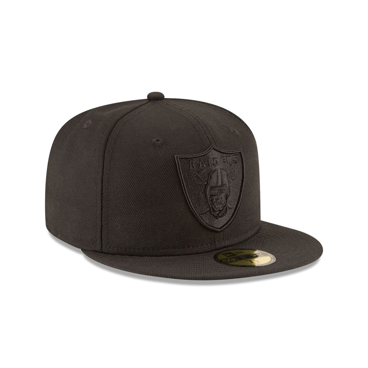 Las Vegas Raiders Black on Black 59FIFTY Fitted