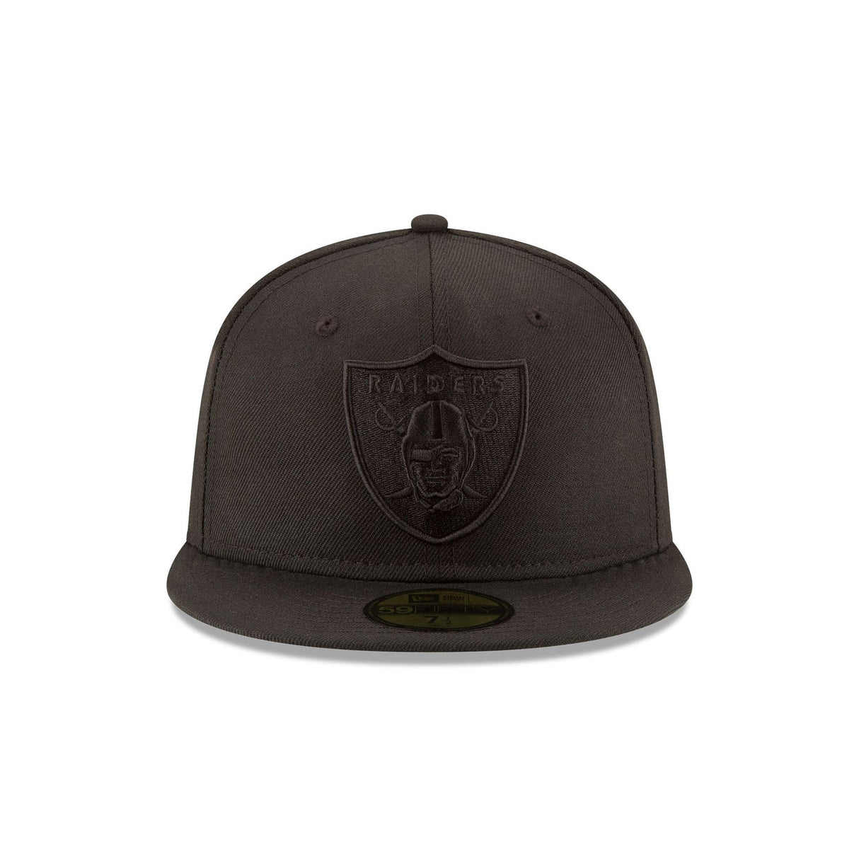 Las Vegas Raiders Black on Black 59FIFTY Fitted