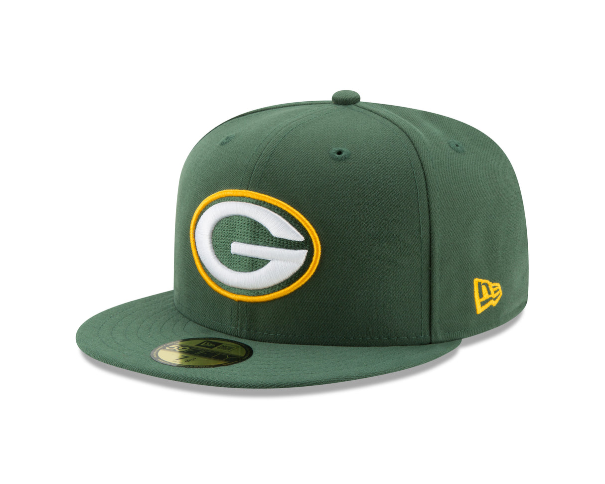 Green Bay Packers Basic Logo 59FIFTY Fitted