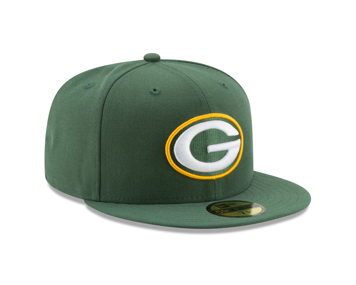 Green Bay Packers Basic Logo 59FIFTY Fitted