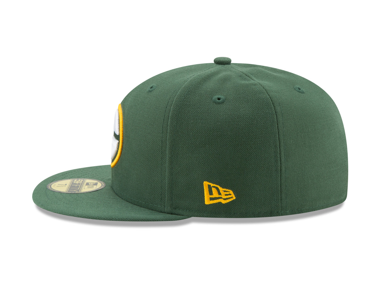 Green Bay Packers Basic Logo 59FIFTY Fitted