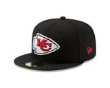 New Era Kansas City Chiefs Black Basic 59FIFTY Fitted Hat