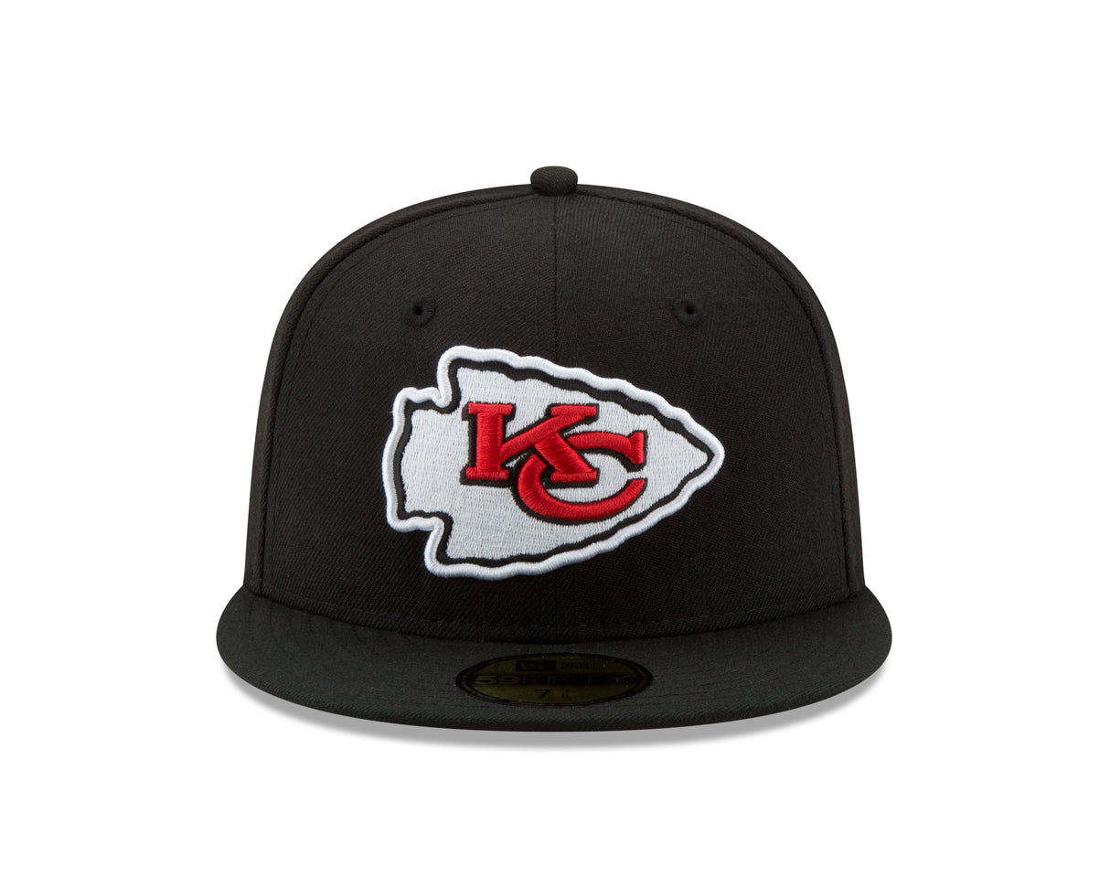 New Era Kansas City Chiefs Black Basic 59FIFTY Fitted Hat