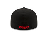 New Era Kansas City Chiefs Black Basic 59FIFTY Fitted Hat