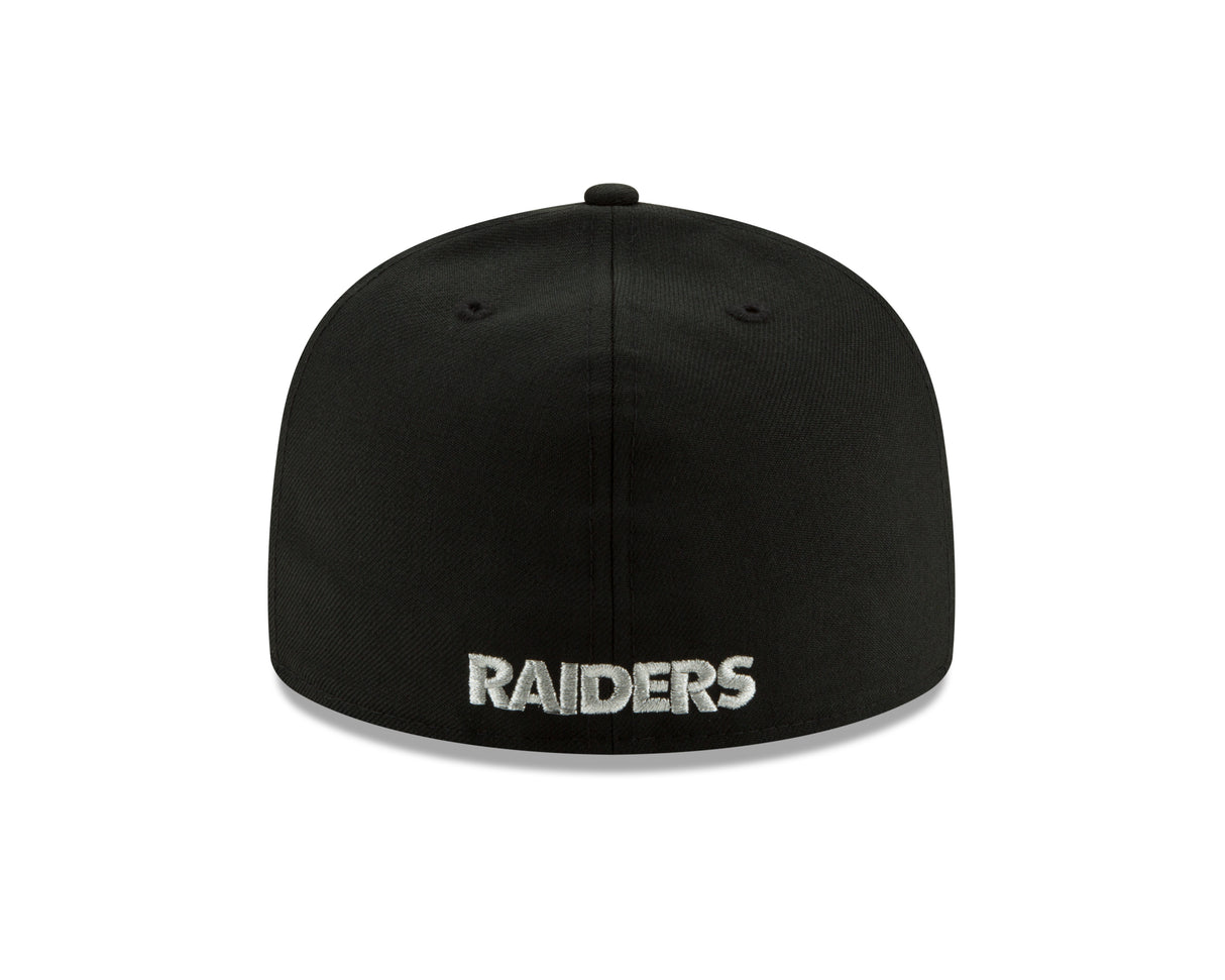 Las Vegas Raiders Basic Black 59FIFTY Fitted