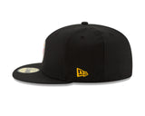 Pittsburgh Steelers Mens Black Basic New Era 59FIFTY Fitted