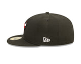 Chicago Bulls Black 59FIFTY Fitted