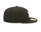 Chicago Bulls Black 59FIFTY Fitted