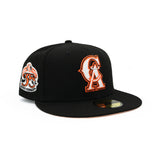 Los Angeles Angels Black Flame 59FIFTY Fitted