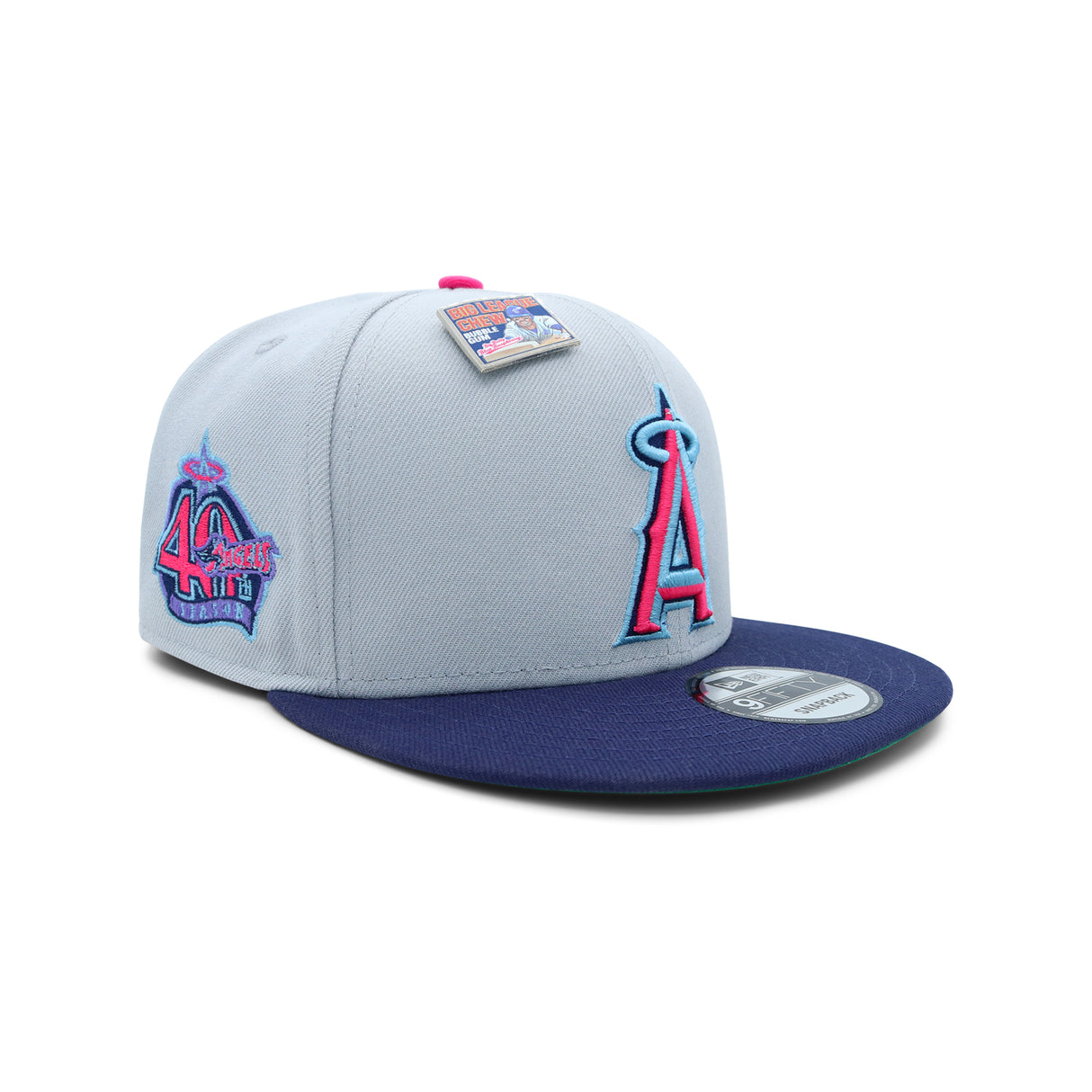 Los Angeles Angels Pink Big League Chew 9FIFTY Snap Back