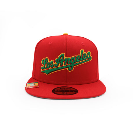 Los Angeles Dodgers City Flag Red 59FIFTY