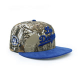 Los Angeles Dodgers Blue Cord Real Tree Camo 59FIFTY Fitted