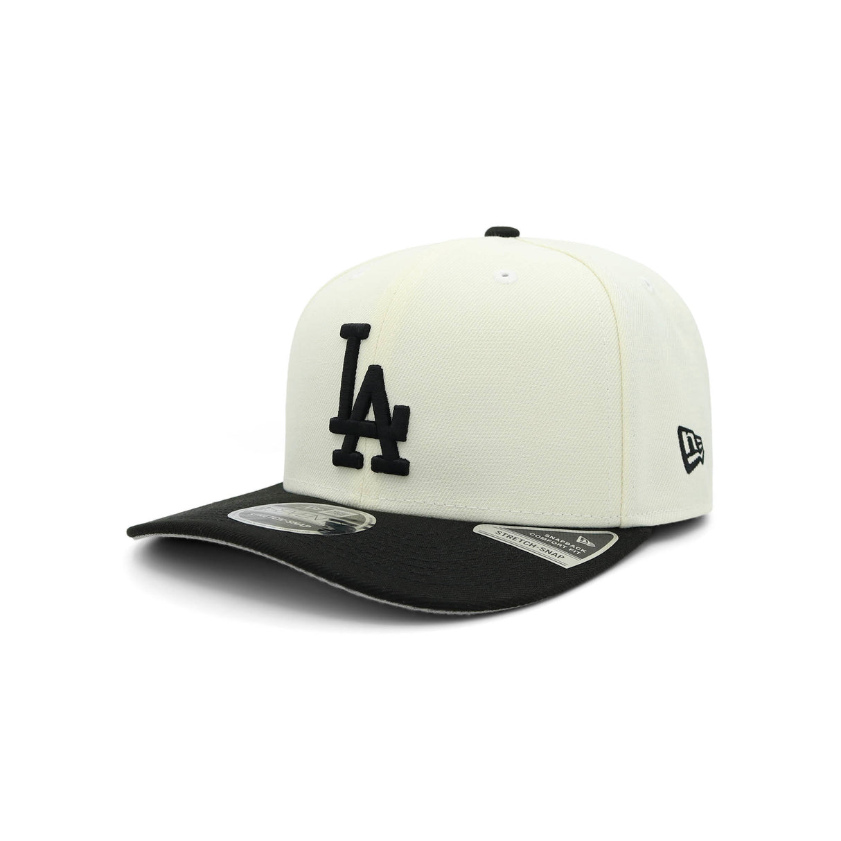 Los Angeles Dodgers Black and Bone 9SEVENTY Snapback