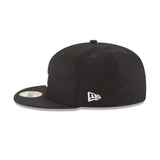 Los Angeles Dodgers Black and White Basic 59FIFTY Fitted