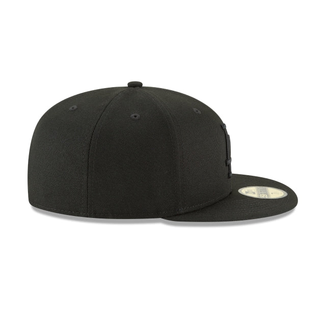 Los Angeles Dodgers Blackout Basic 59FIFTY Fitted