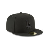 Los Angeles Dodgers Blackout Basic 59FIFTY Fitted