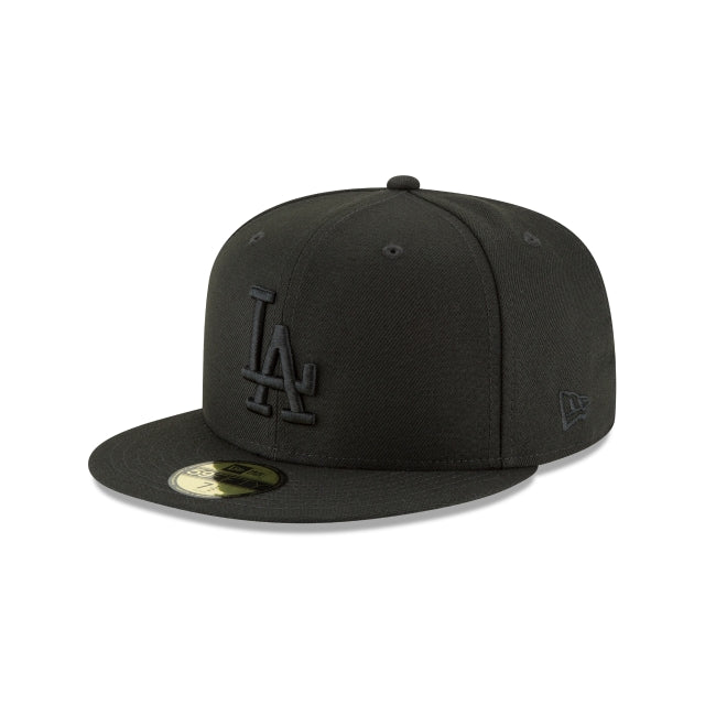 Los Angeles Dodgers Blackout Basic 59FIFTY Fitted