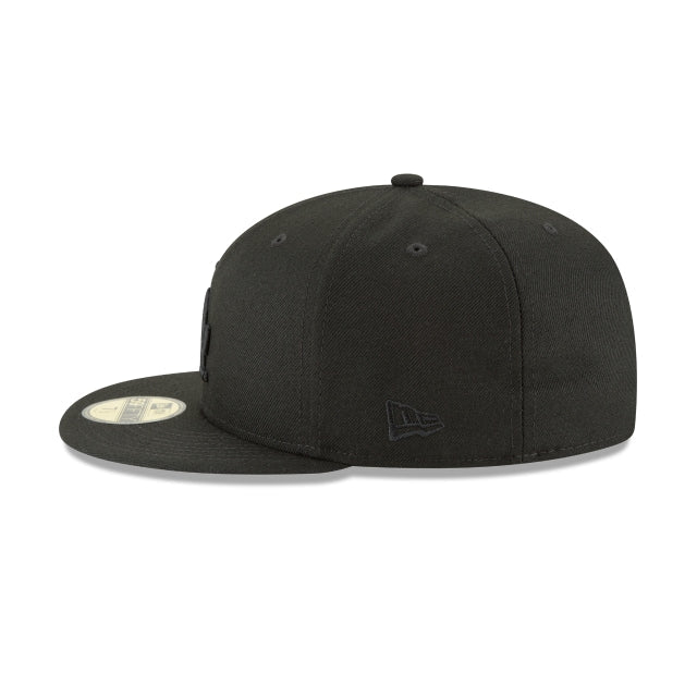 Los Angeles Dodgers Blackout Basic 59FIFTY Fitted