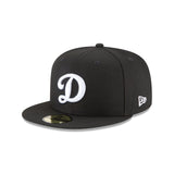 Los Angeles Dodgers Alternate Black and White Basic 59FIFTY Fitted