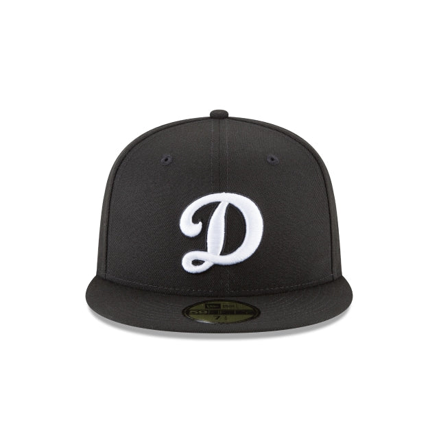 Los Angeles Dodgers Alternate Black and White Basic 59FIFTY Fitted