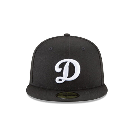 Los Angeles Dodgers Alternate Black and White Basic 59FIFTY Fitted