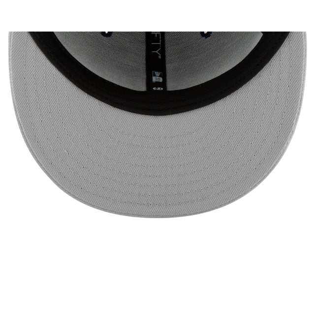 Los Angeles Dodgers Gray Basic 59FIFTY Fitted