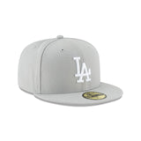 Los Angeles Dodgers Gray Basic 59FIFTY Fitted