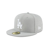 Los Angeles Dodgers Gray Basic 59FIFTY Fitted