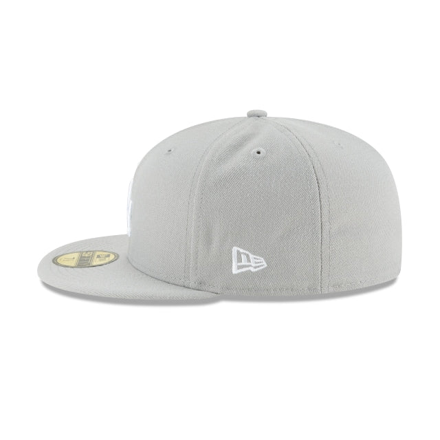 Los Angeles Dodgers Gray Basic 59FIFTY Fitted