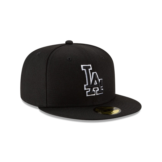 Los Angeles Dodgers Black Outline 59FIFTY