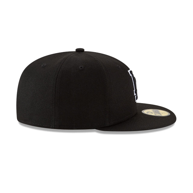 Los Angeles Dodgers Black Outline 59FIFTY